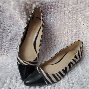 FRANCO SARTO ANIMAL PRINT SHOES SIZE 7M